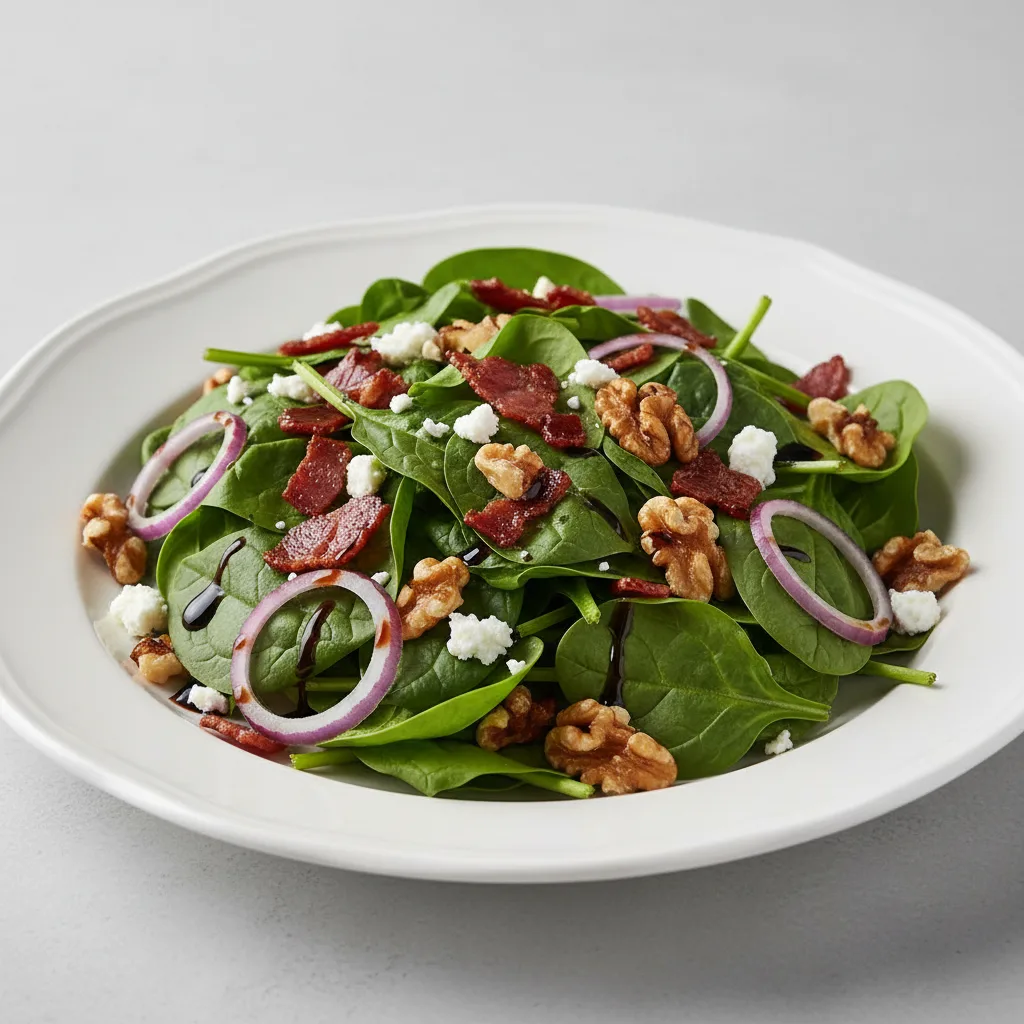 Bacon Spinach Salad Bacon Spinach Salad