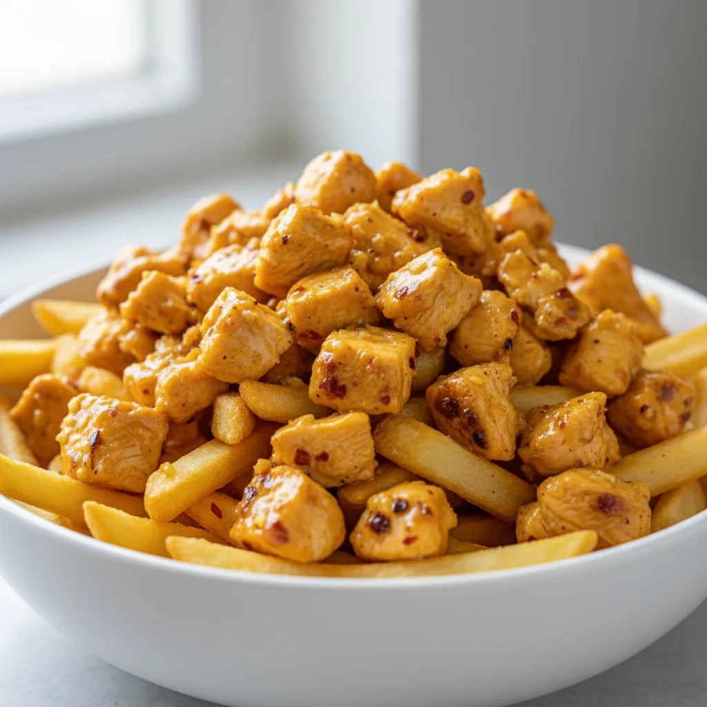 Lemon Chili Chicken Large Loaded Fries