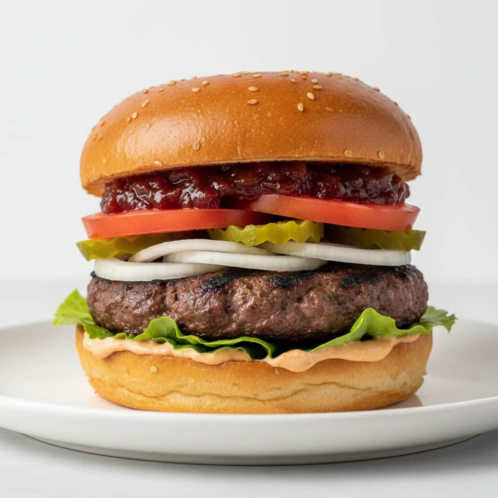 Tomato Bacon Burger Tomato Bacon Burger