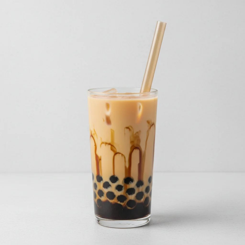 Brown Sugar Milk Tea with Boba