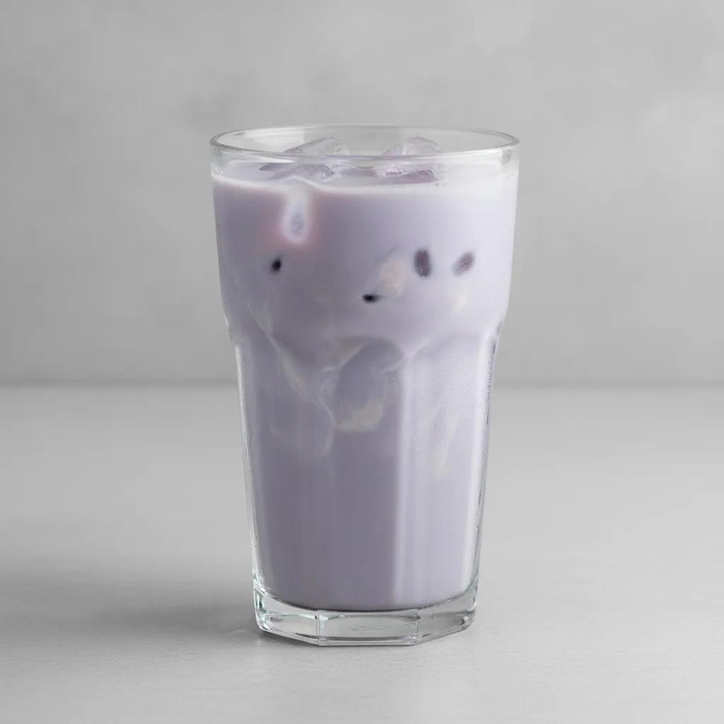 Cold Taro Milk Tea