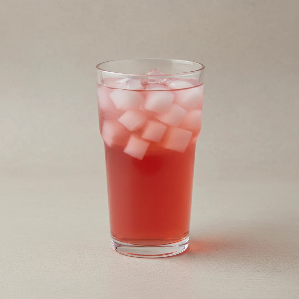 Strawberry Jasmine Green Tea with Lychee Jelly