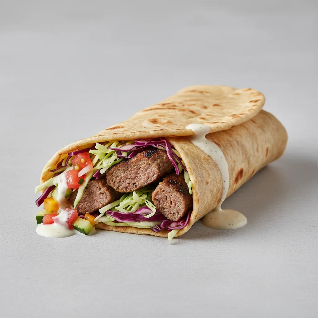Koftedes Wrap Koftedes Wrap