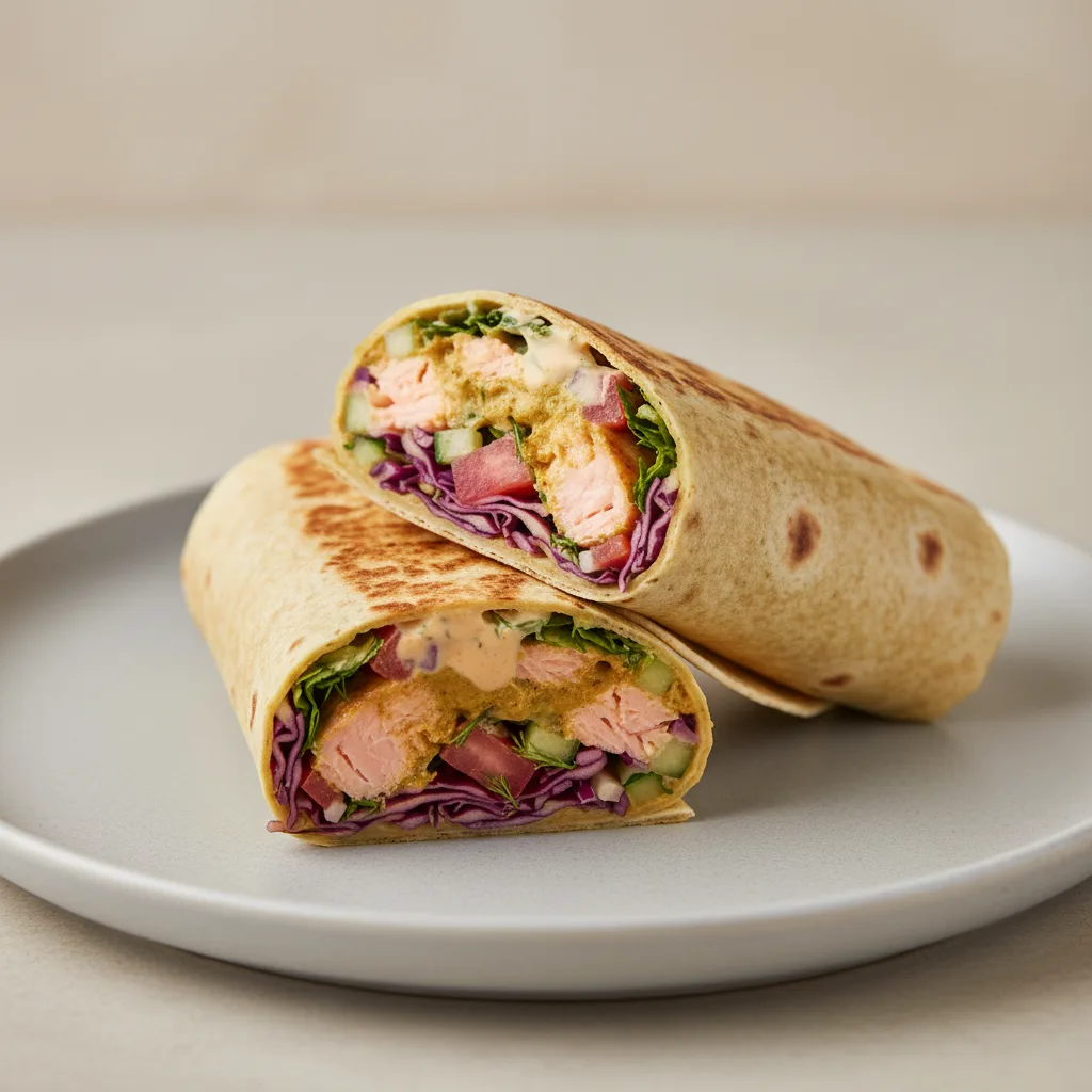 Salmon Wrap Salmon Wrap