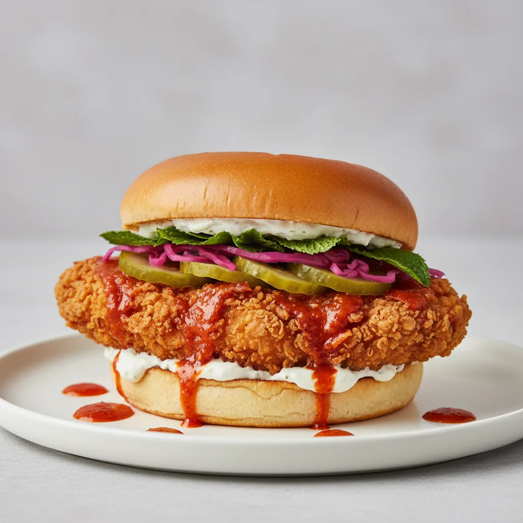 Piri Piri Fried Chicken Sandwich Piri Piri Fried Chicken Sandwich