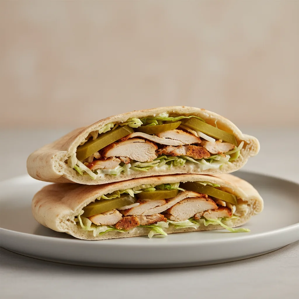 Traditional Chicken Pita Traditional Chicken Pita
