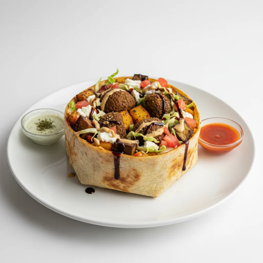 Vegetarian Crunchwrap Supreme Vegetarian Crunchwrap Supreme