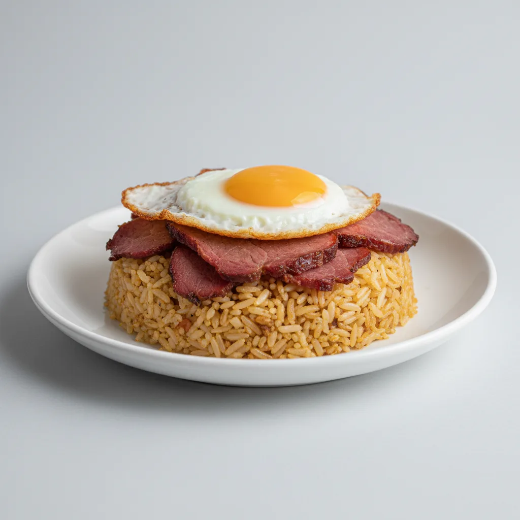 Smoked Pastrami Garlic Fried Rice Smoked Pastrami Garlic Fried Rice