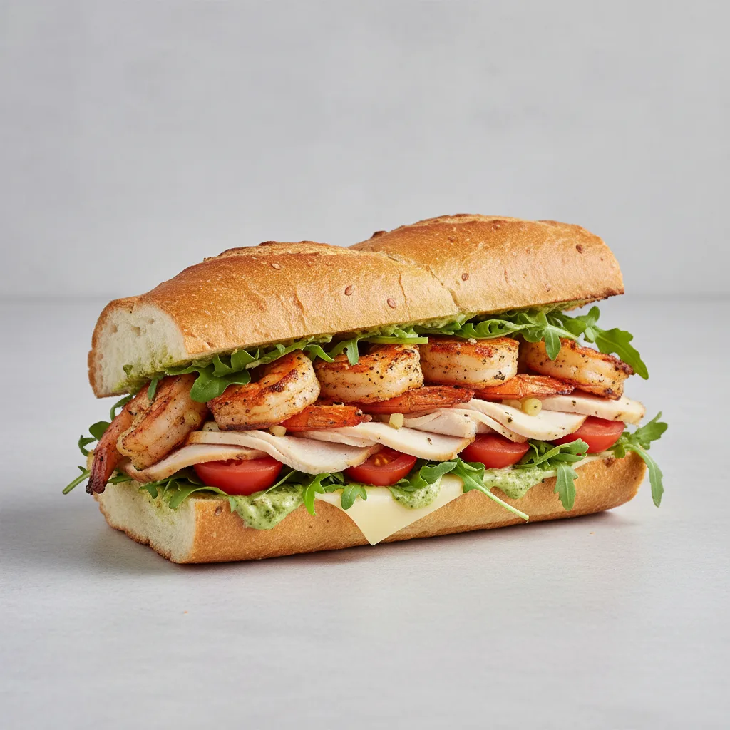 Surf and Turf Sandwich Surf and Turf Sandwich