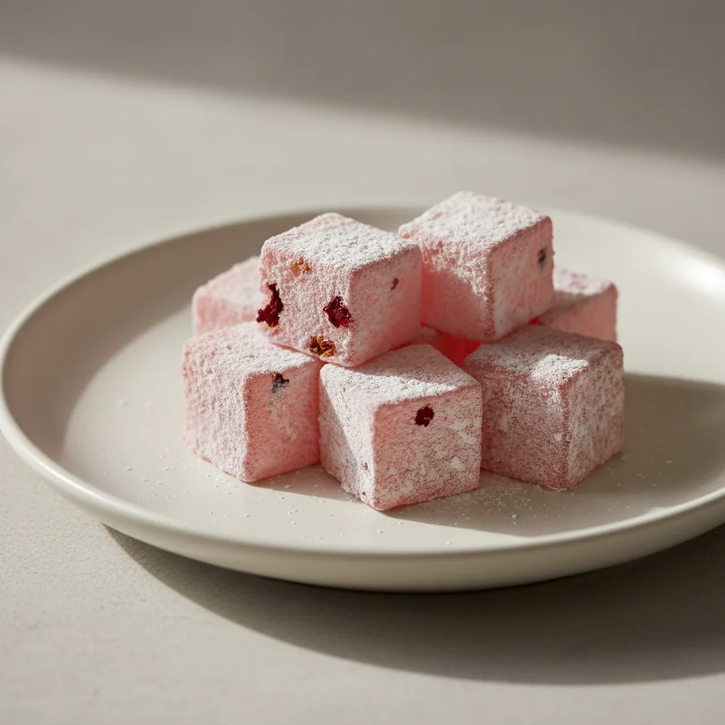 Rose Petal Turkish Delight