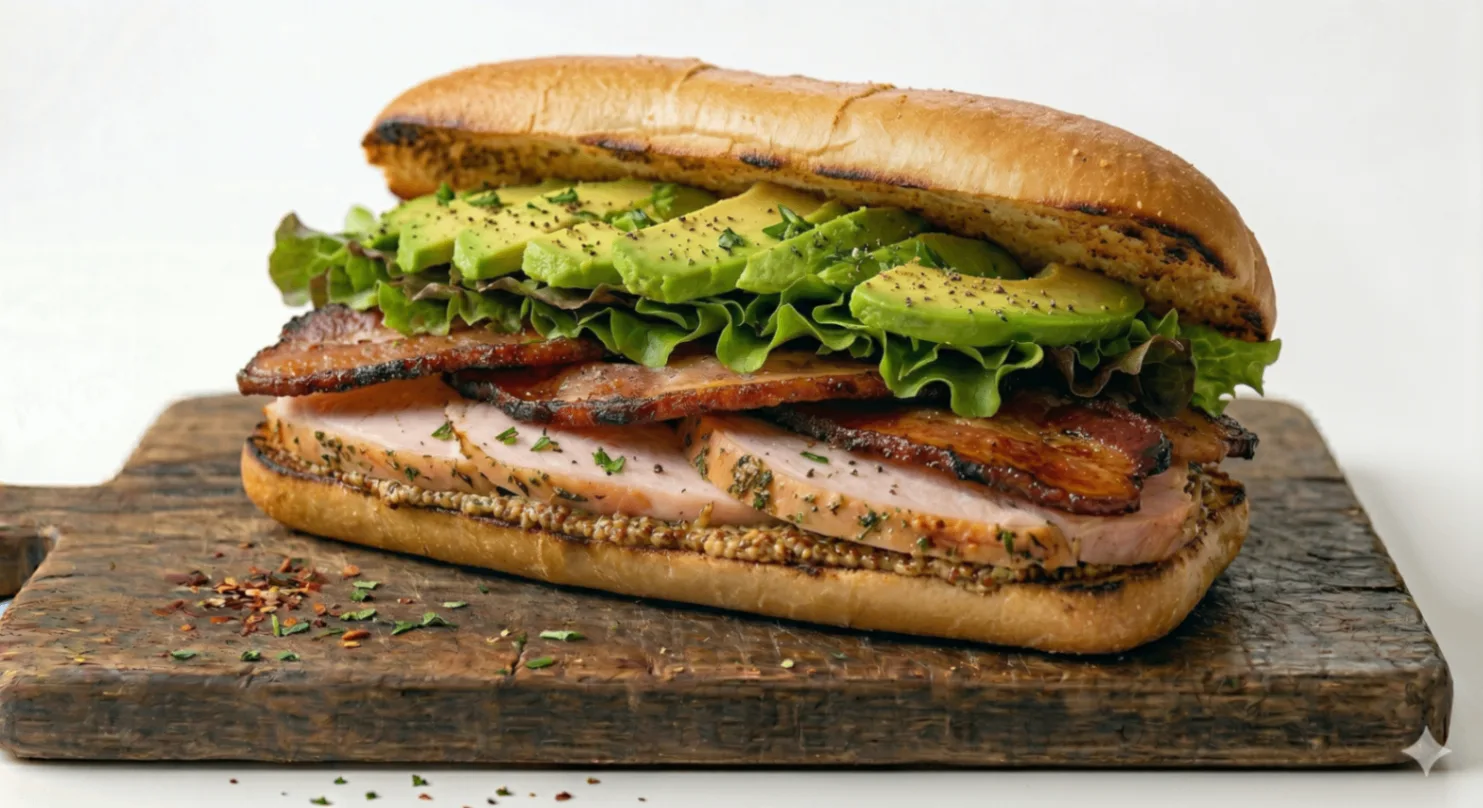 Dairy-Free Roasted Turkey with Avocado - Large