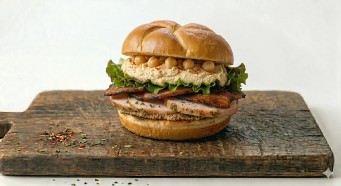Dairy-Free Roasted Turkey with Hummus - Regular