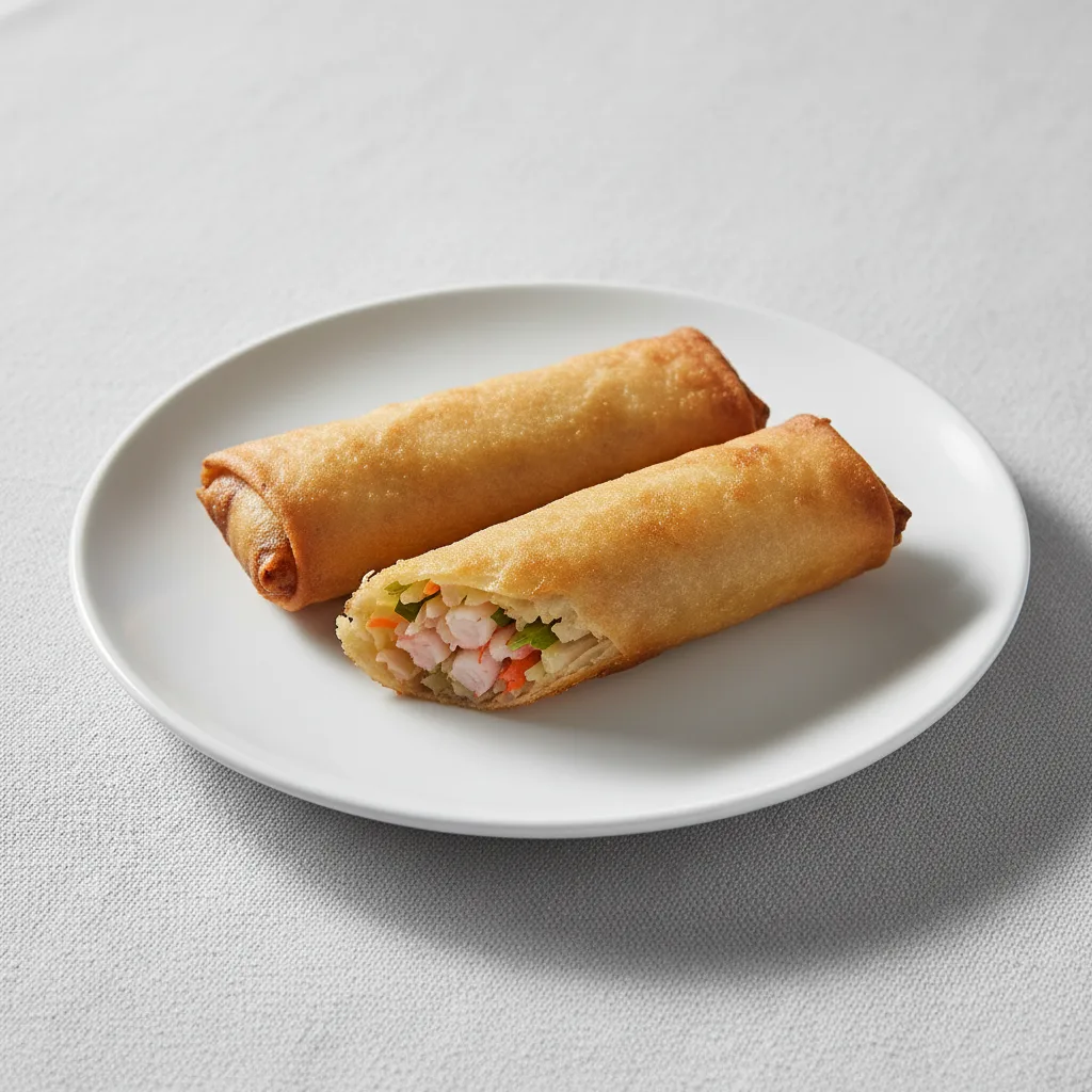 Crispy Fried Shrimp Spring Roll (2 Pieces)