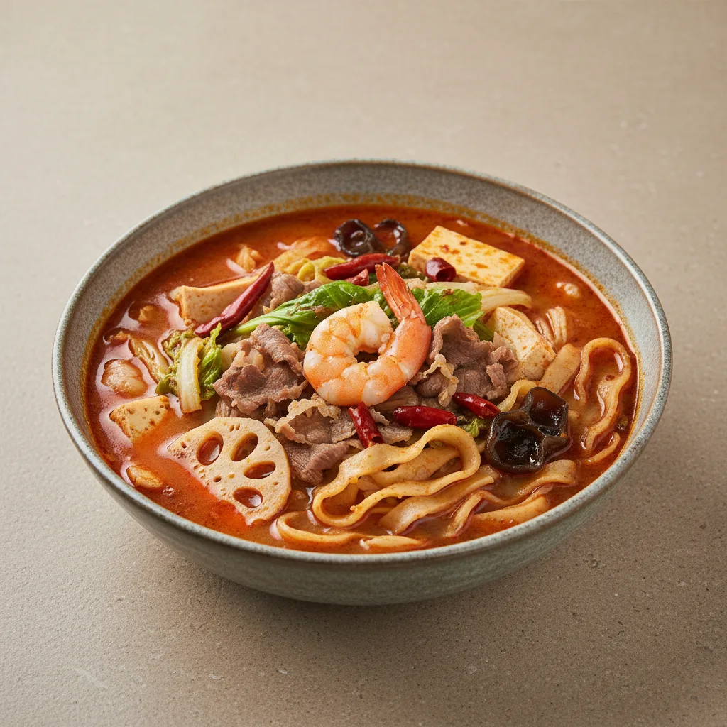 Chengdu Mao Cai (Mixed Stew)