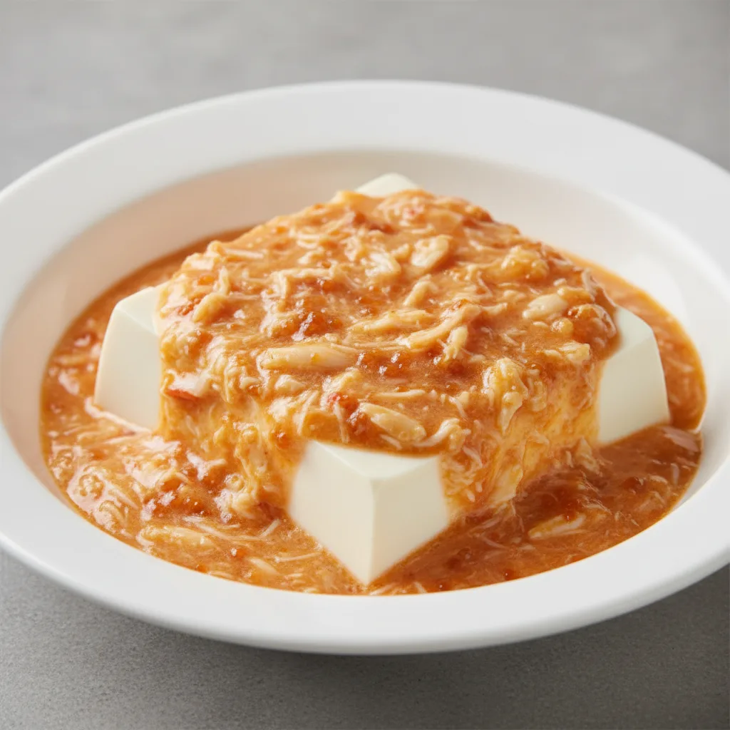 Tofu in Crabmeat Sauce