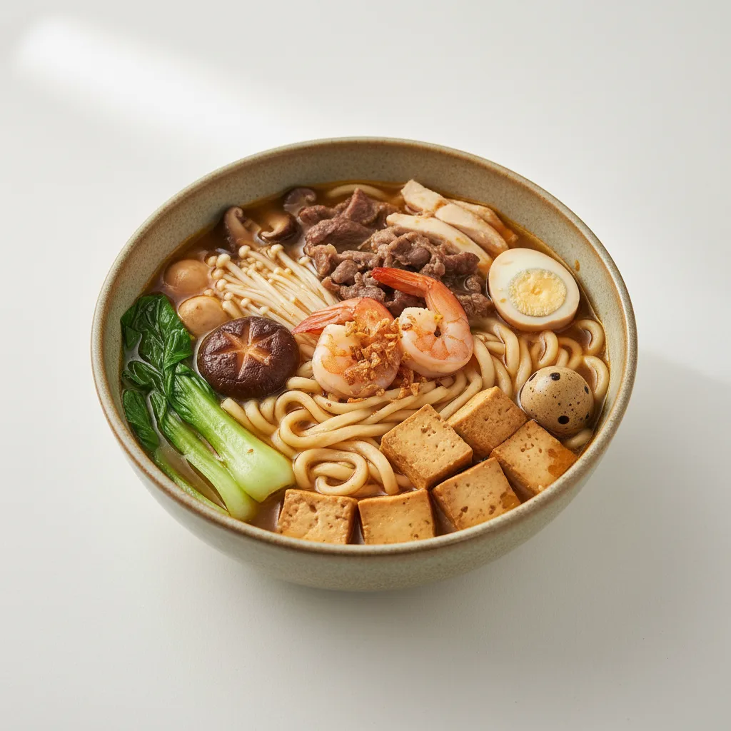 A Little Bit of Everything Noodle Soup
