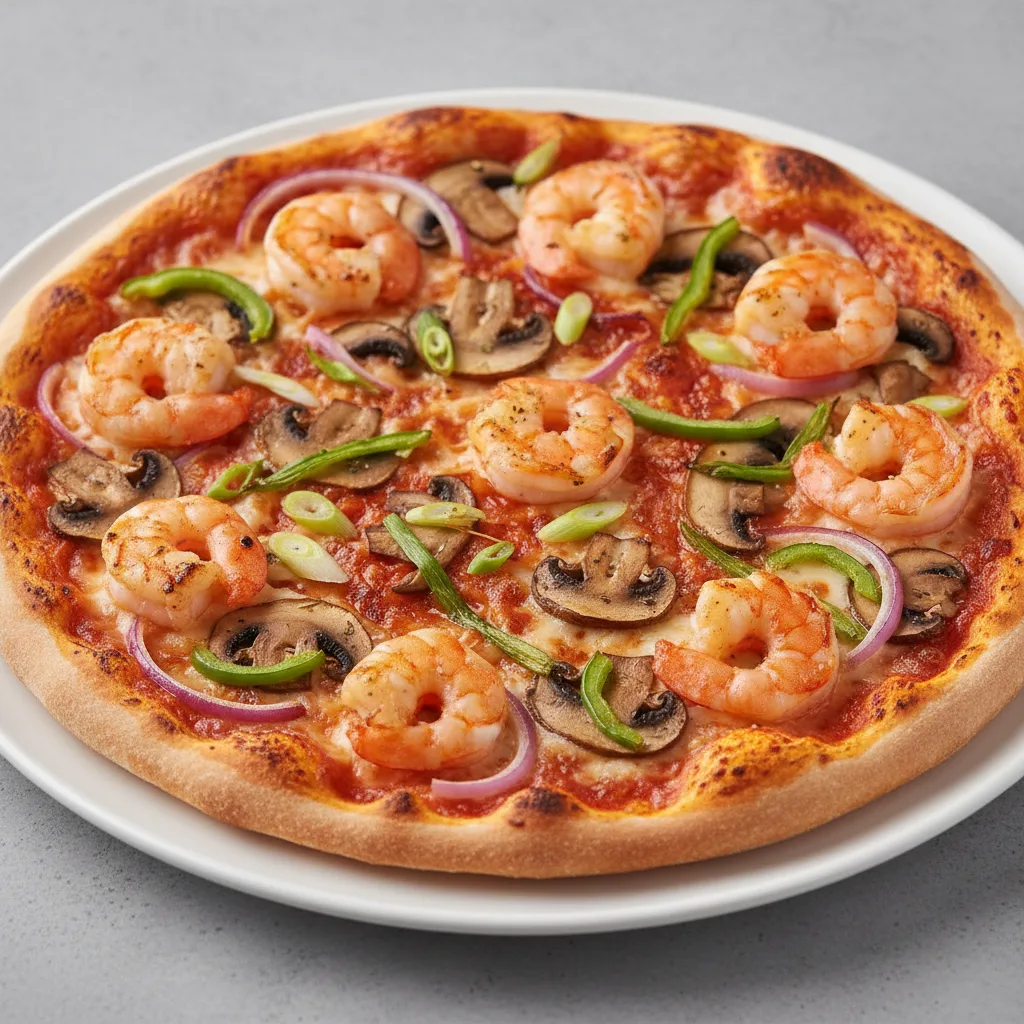 Mai Tai Shrimp Pizza Mai Tai Shrimp Pizza