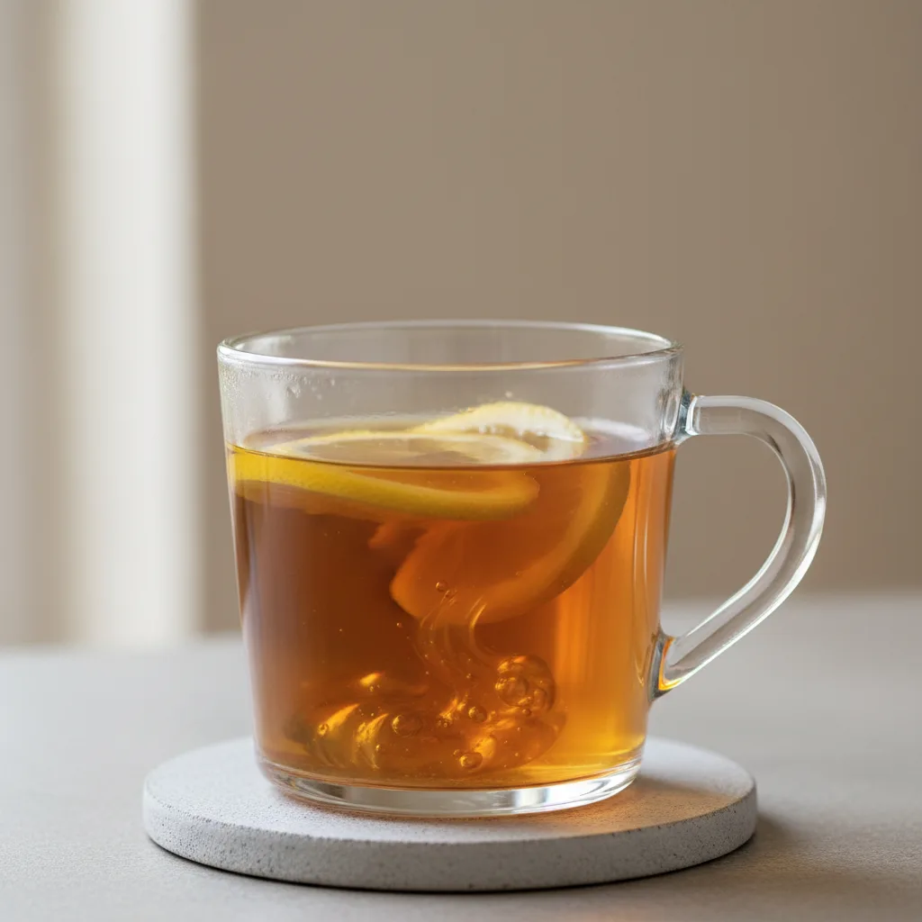 Black Honey and Lemon Flavored Tea