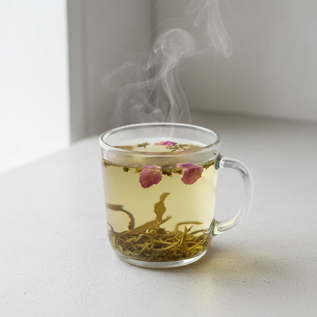 Jasmine Green Rose Flavored Tea
