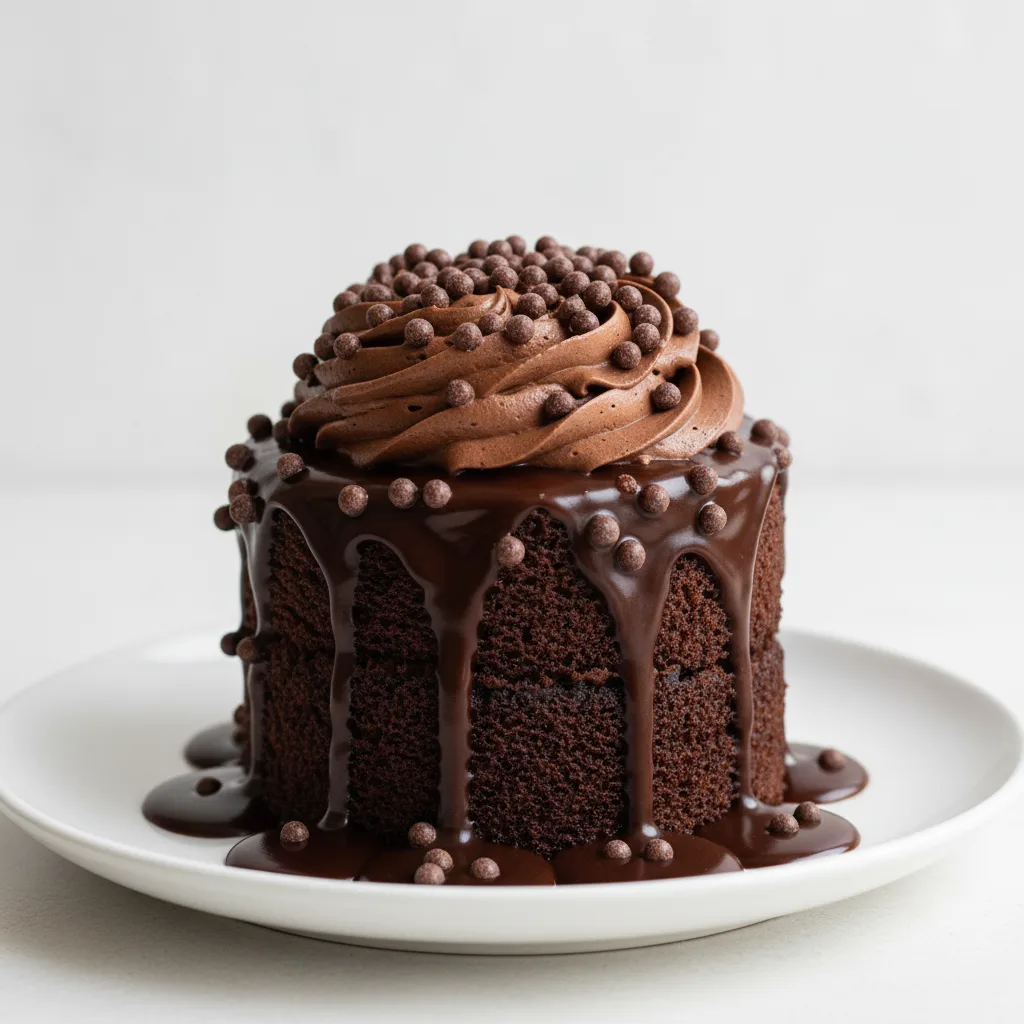Chocoholic Chiffon Cake Chocoholic Chiffon Cake