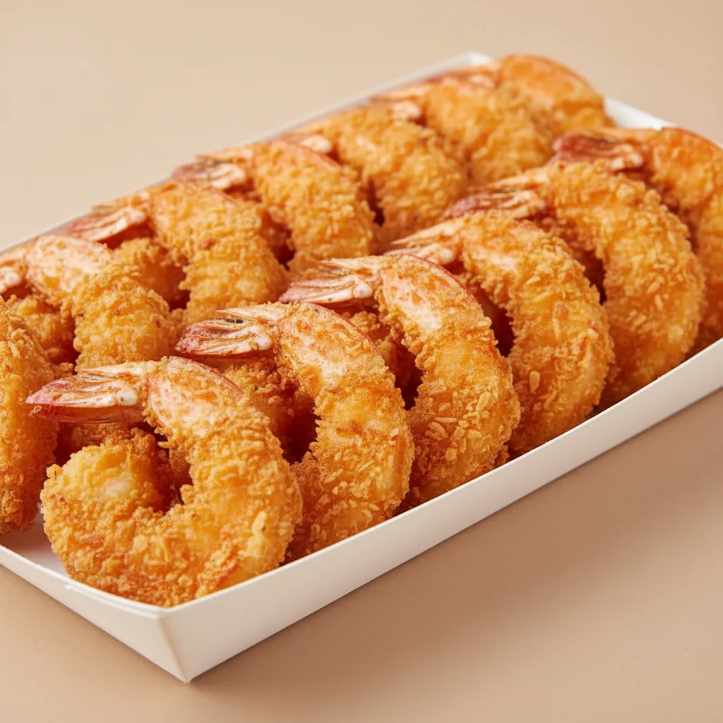Fried Shrimps Tray Fried Shrimps Tray
