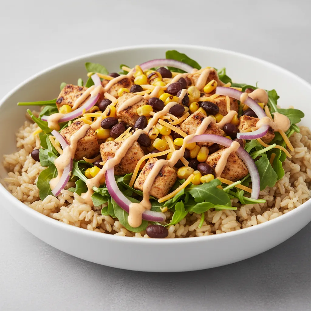 Santa Fe Chicken Rice Bowl Santa Fe Chicken Rice Bowl