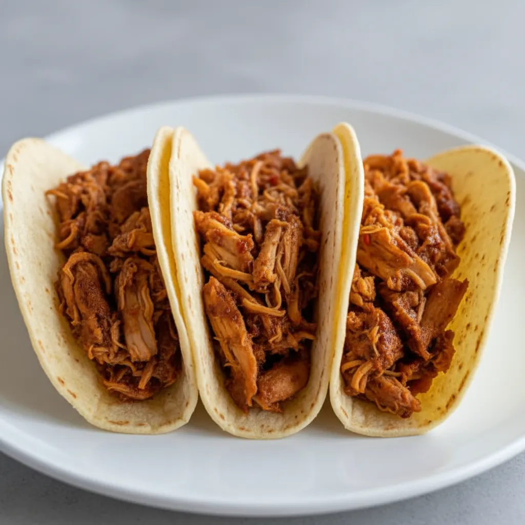 Chipotle Braised Chicken Tacos Chipotle Braised Chicken Tacos