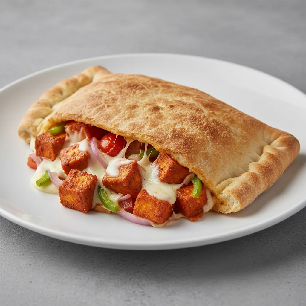 Tandoori Paneer Calzone Tandoori Paneer Calzone