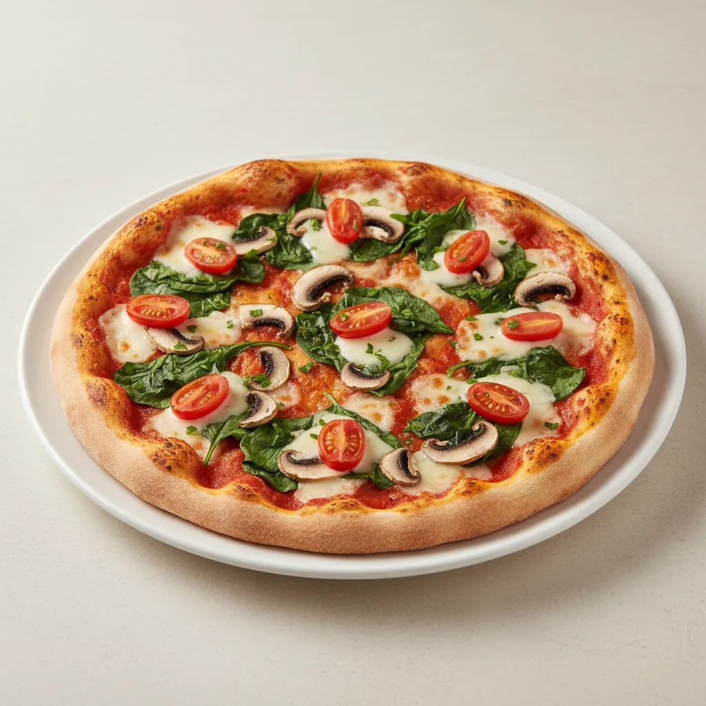 Spinach Delight Pizza Spinach Delight Pizza