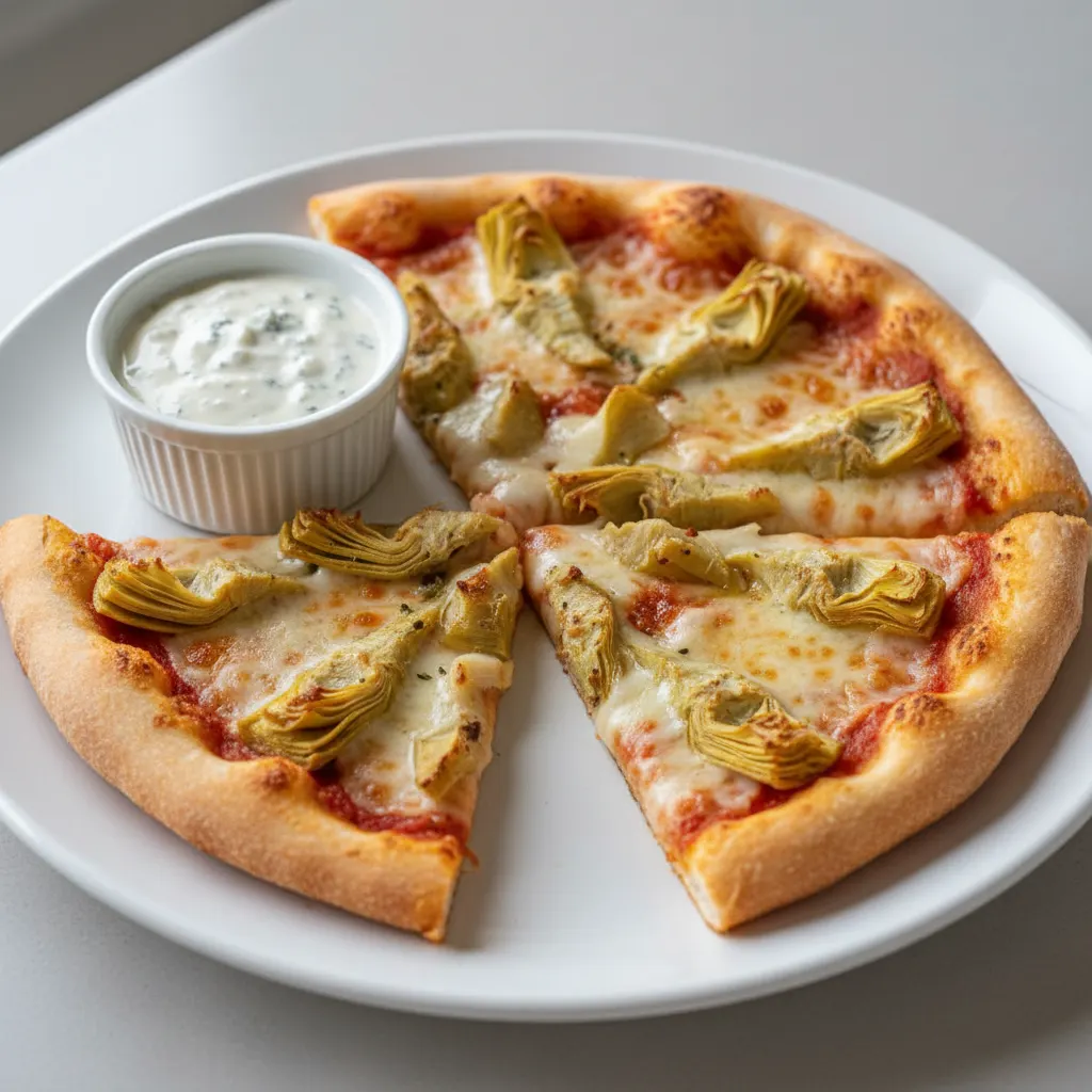Artichoke Delight with Blue Cheese Dressing Artichoke Delight with Blue Cheese Dressing