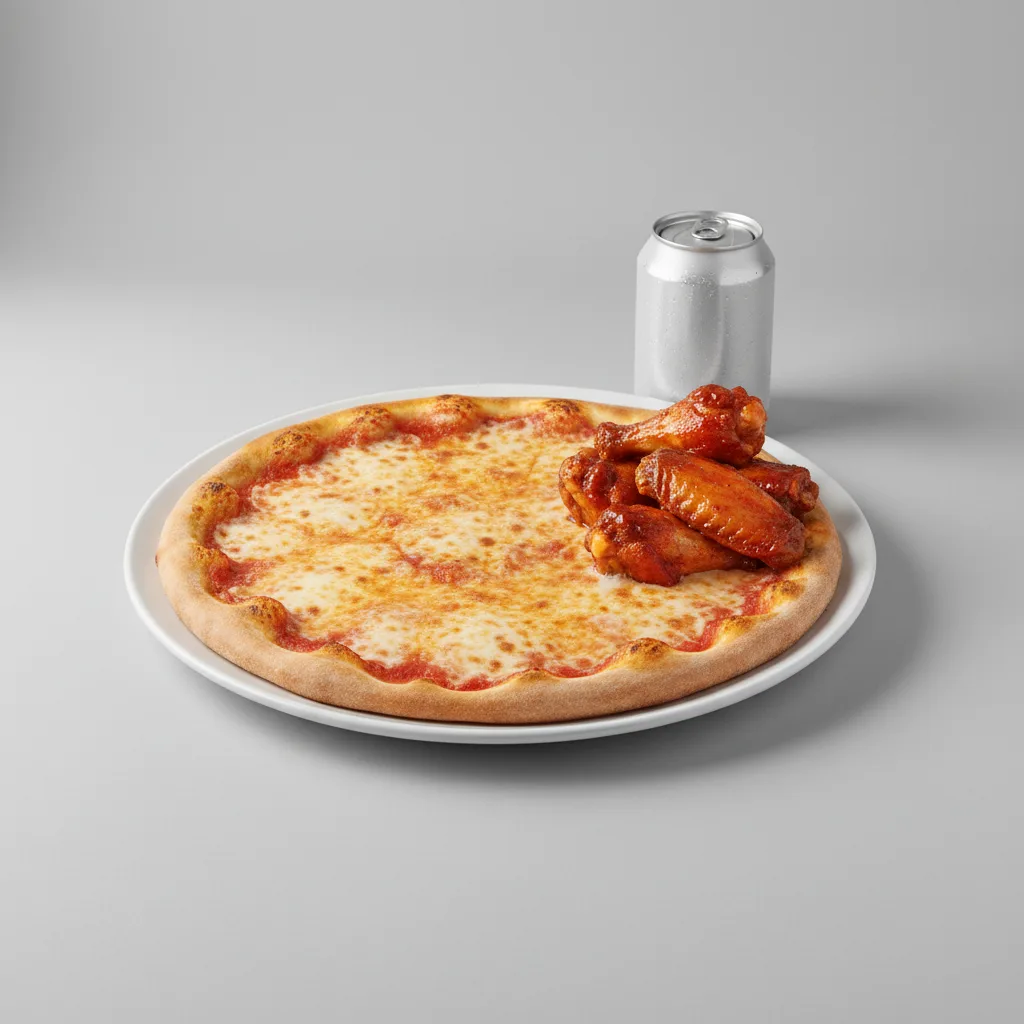 Pizza and Wings Combo Pizza and Wings Combo