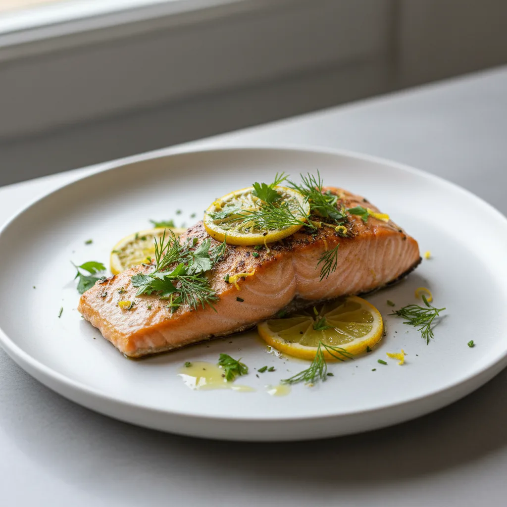 Lemon Herb Salmon Lemon Herb Salmon