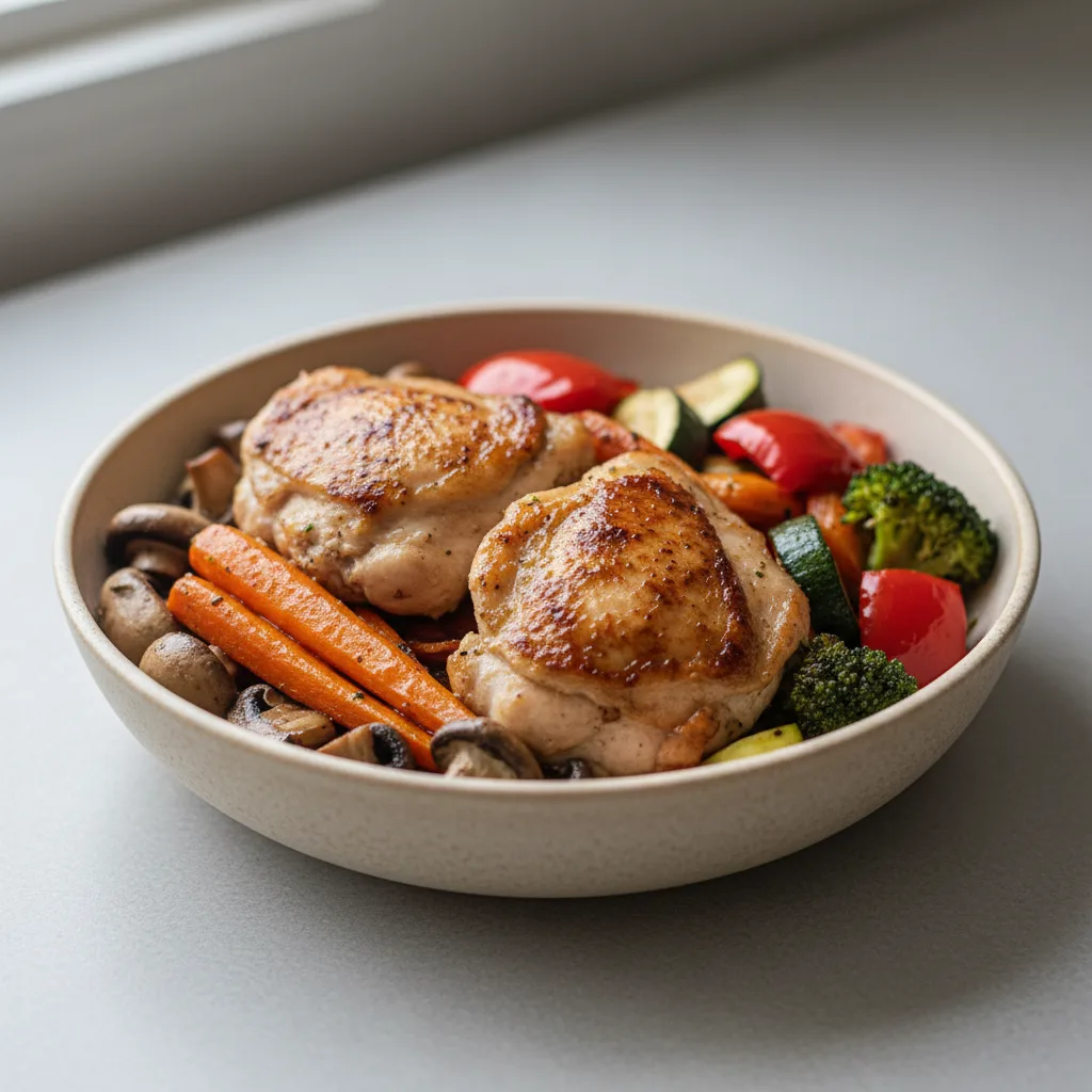 Red Ember Chicken and Veggies Bowl Red Ember Chicken and Veggies Bowl