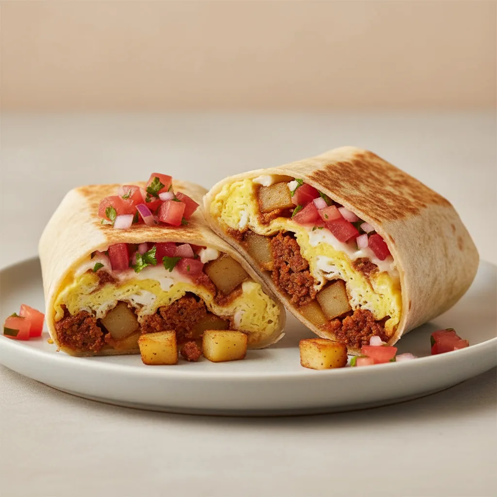 Chorizo Breakfast Burrito Chorizo Breakfast Burrito