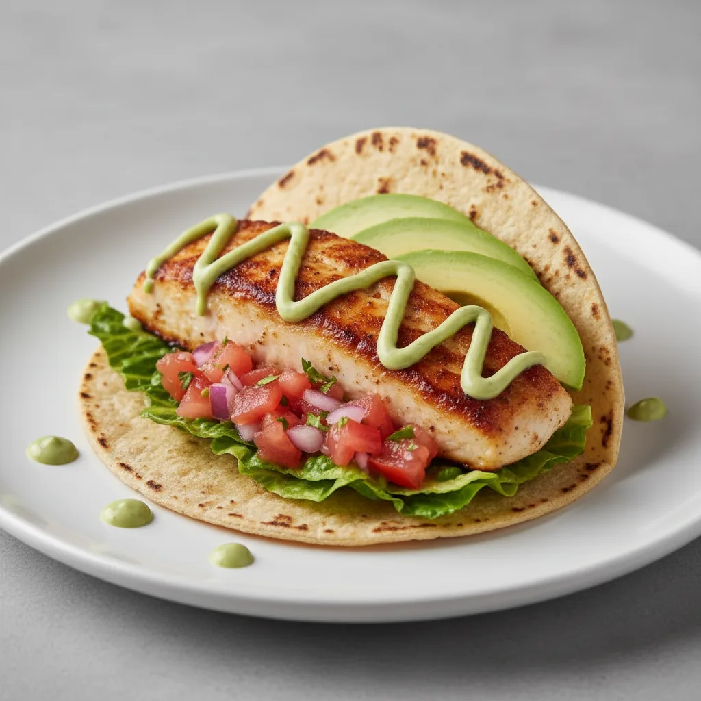 Corn Fish Taco Corn Fish Taco