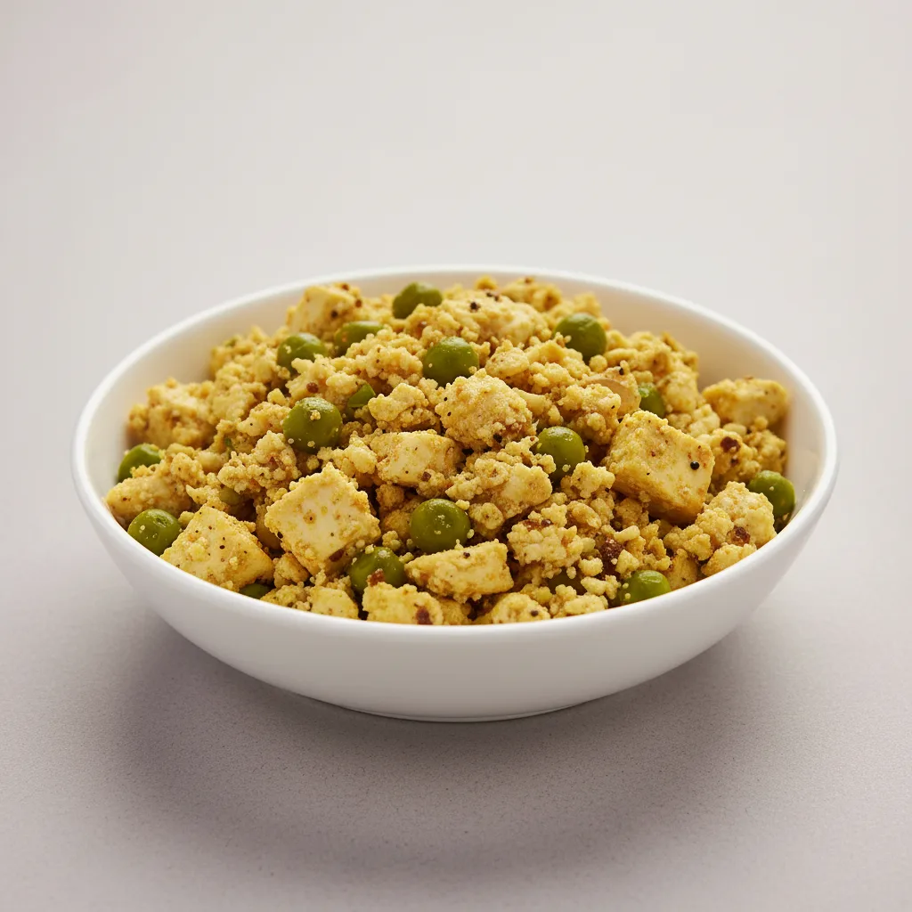 Paneer Bhurji Jain Style
