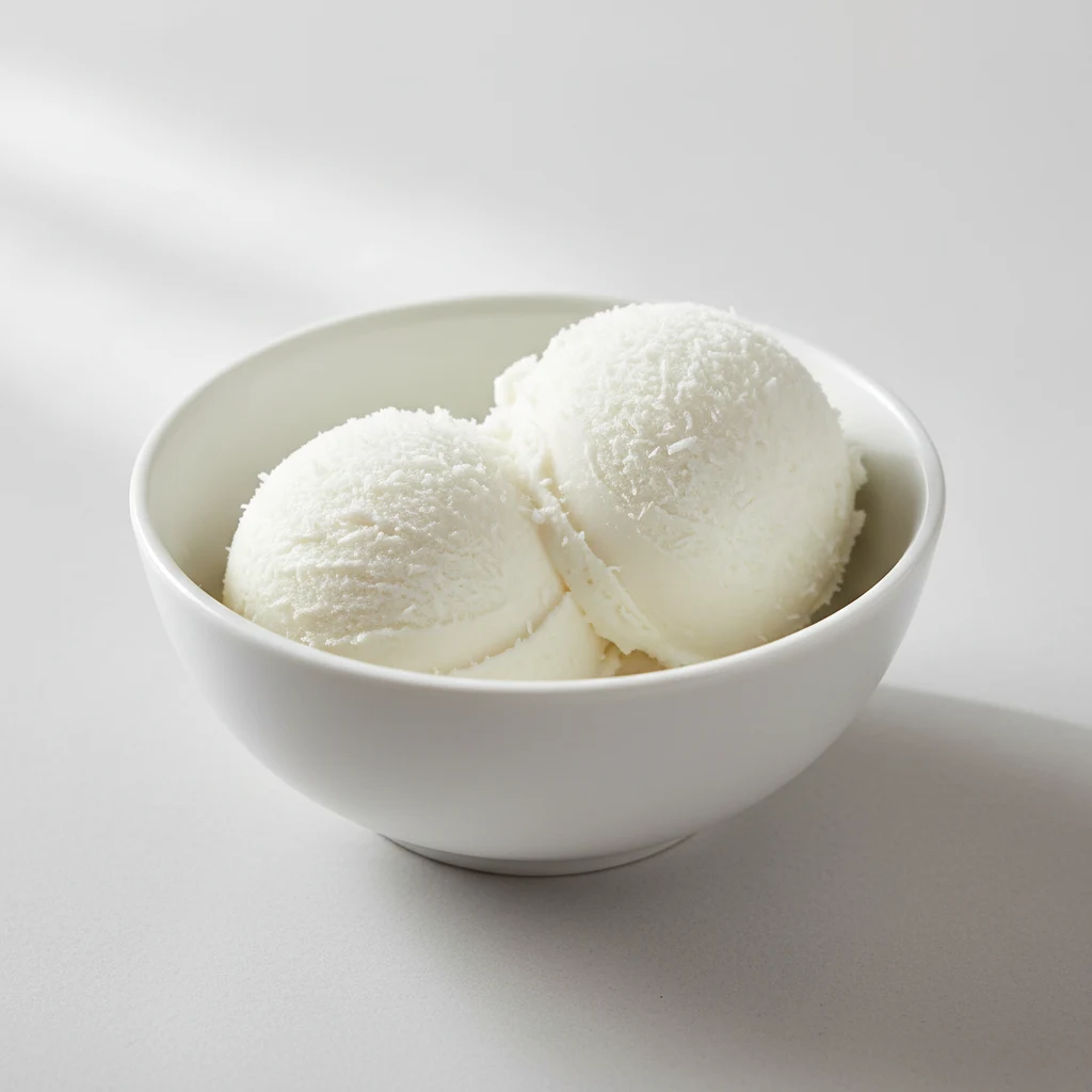 Coconut Ice Cream (2 Scoops)