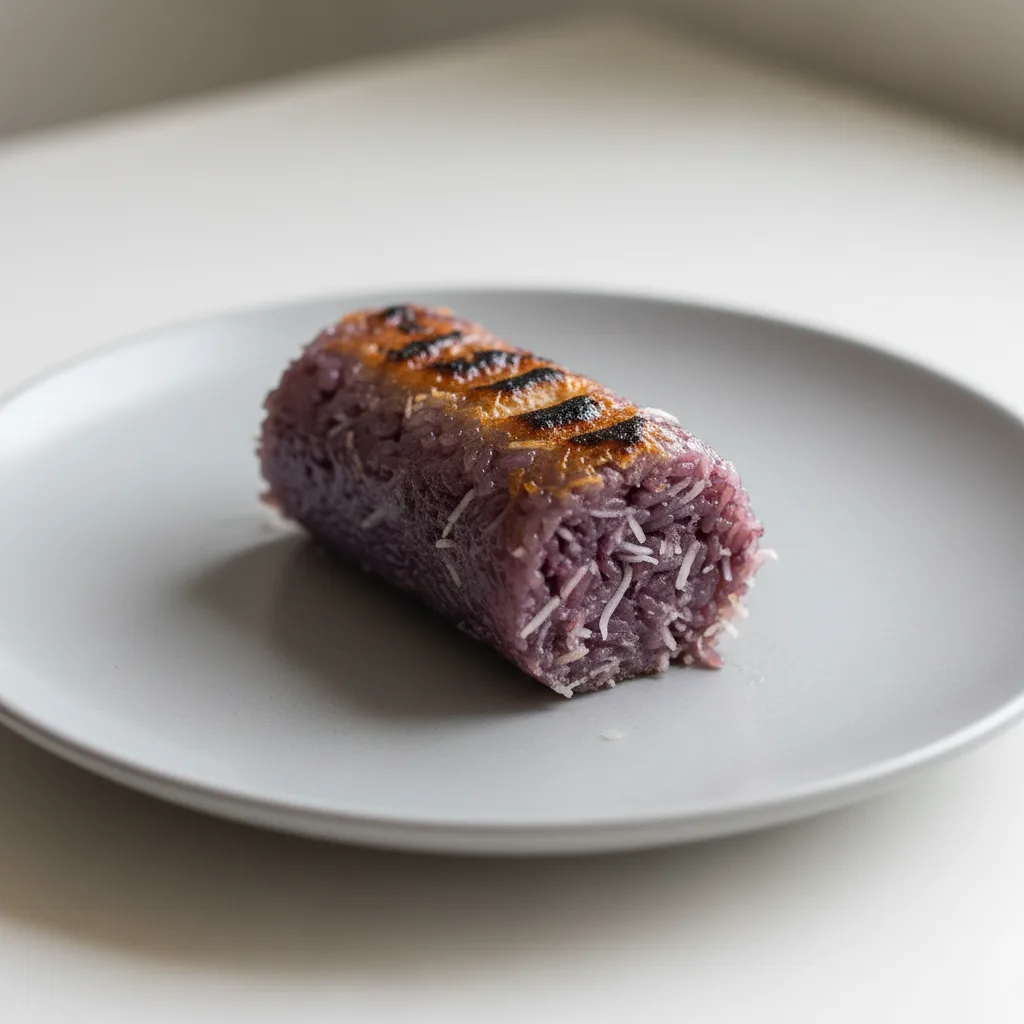 Grilled Ube Sweet Rice
