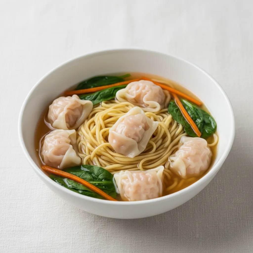 Wonton Noodle Soup