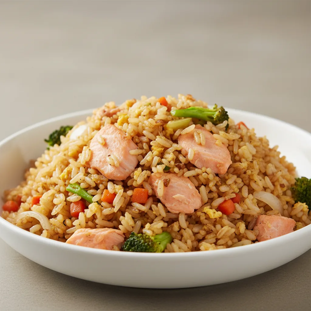 Salmon Fried Rice