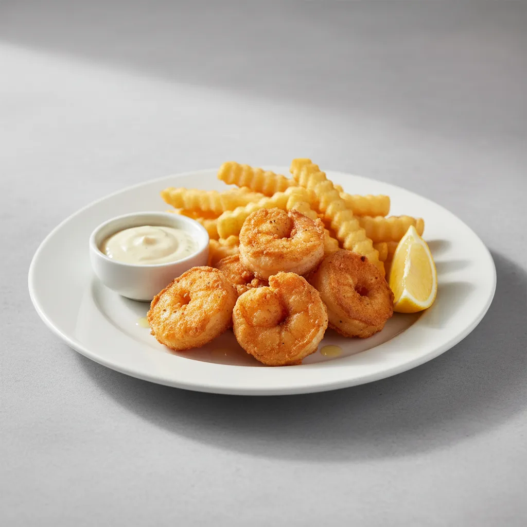 Prawns and Fries Prawns and Fries