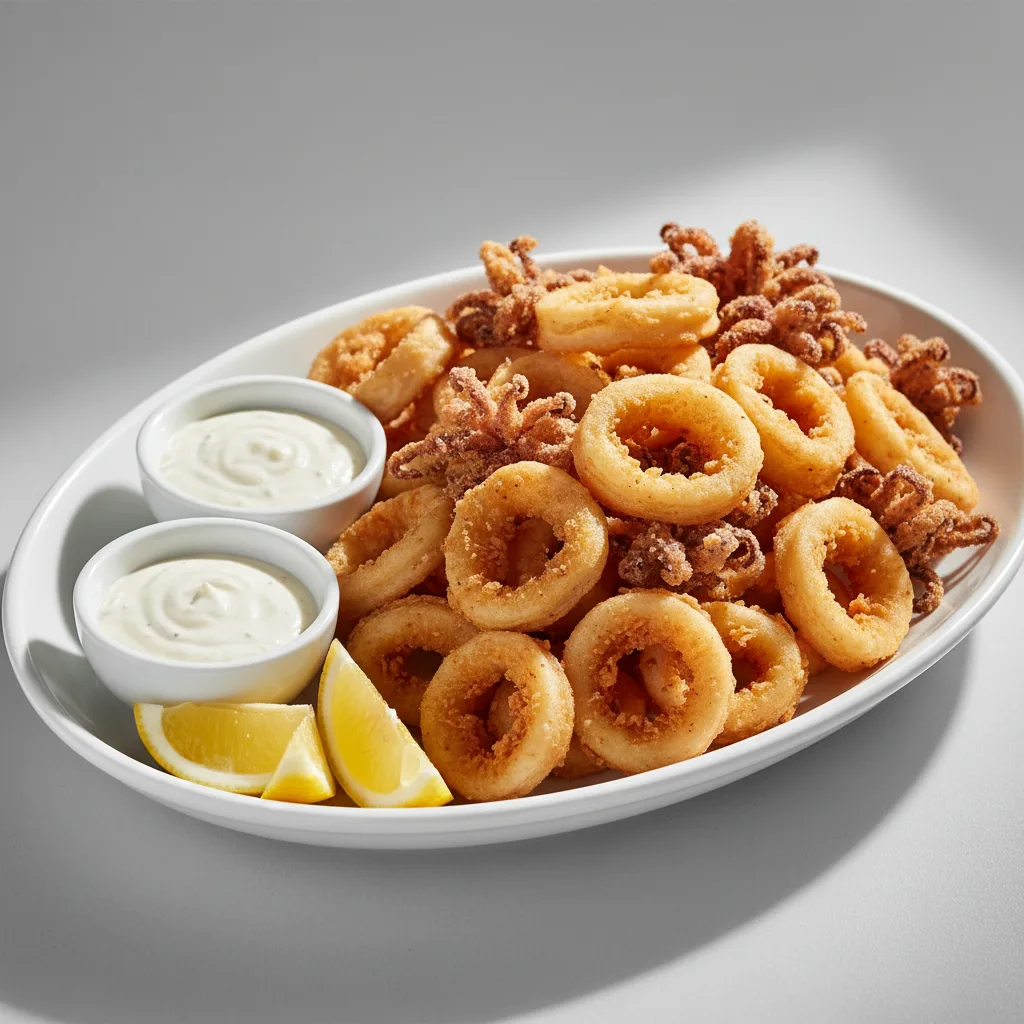 Fried Calamari Tray Fried Calamari Tray