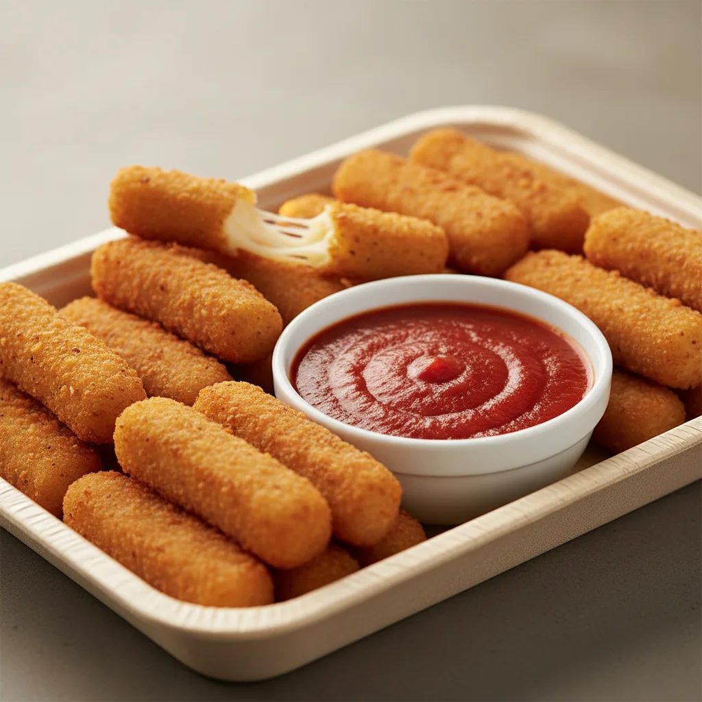 Mozzarella Sticks Tray Mozzarella Sticks Tray
