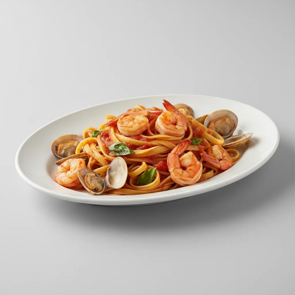 Fettuccine Frutti de Mare Tray Fettuccine Frutti de Mare Tray