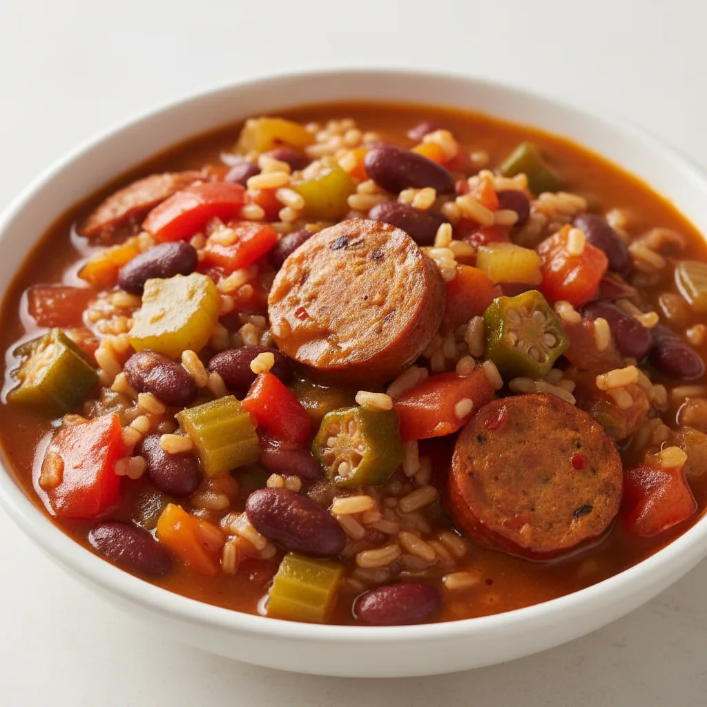 Beans and Veggies Gumbo Beans and Veggies Gumbo