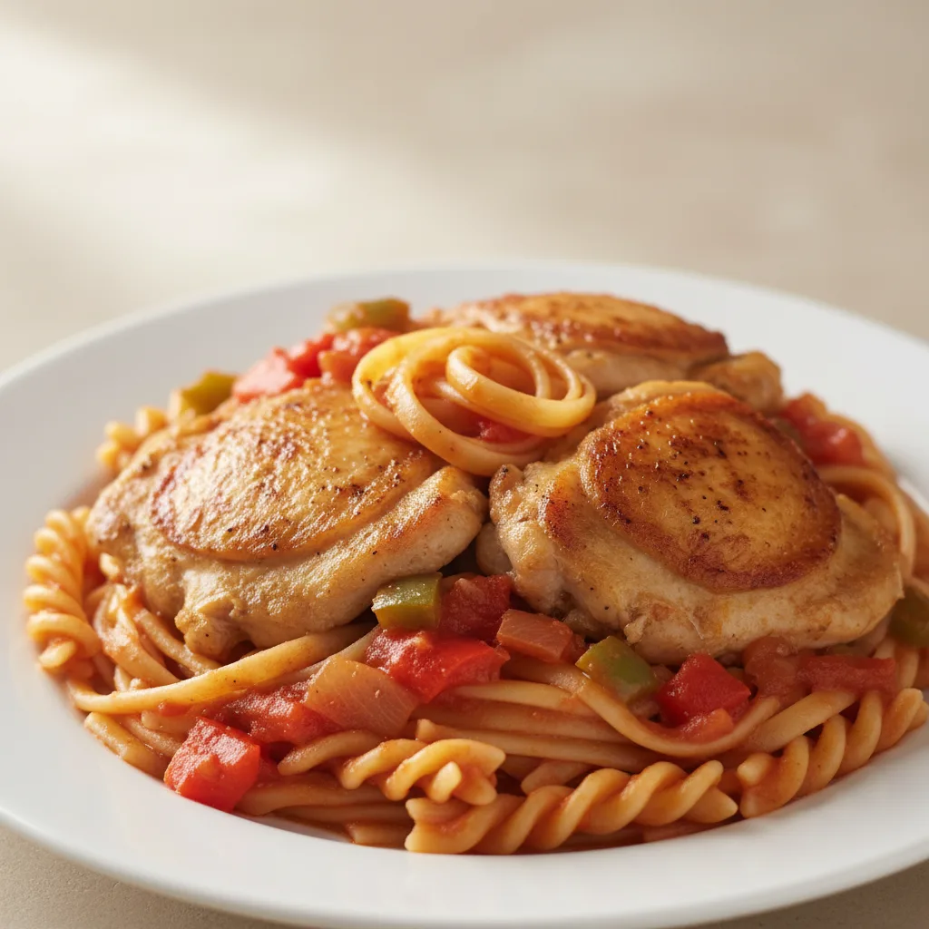Chicken Cacciatore Pasta Chicken Cacciatore Pasta