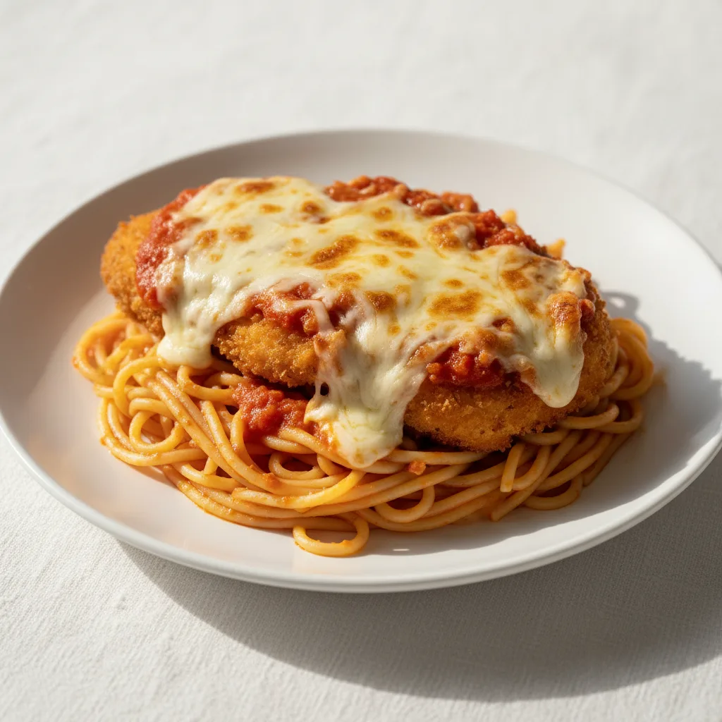 Chicken Parmigiana Pasta Chicken Parmigiana Pasta
