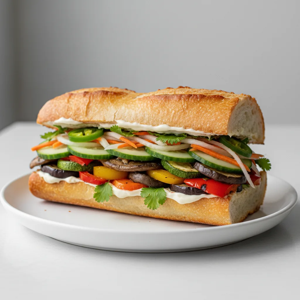 Cooked Vegetable Sandwich Cooked Vegetable Sandwich