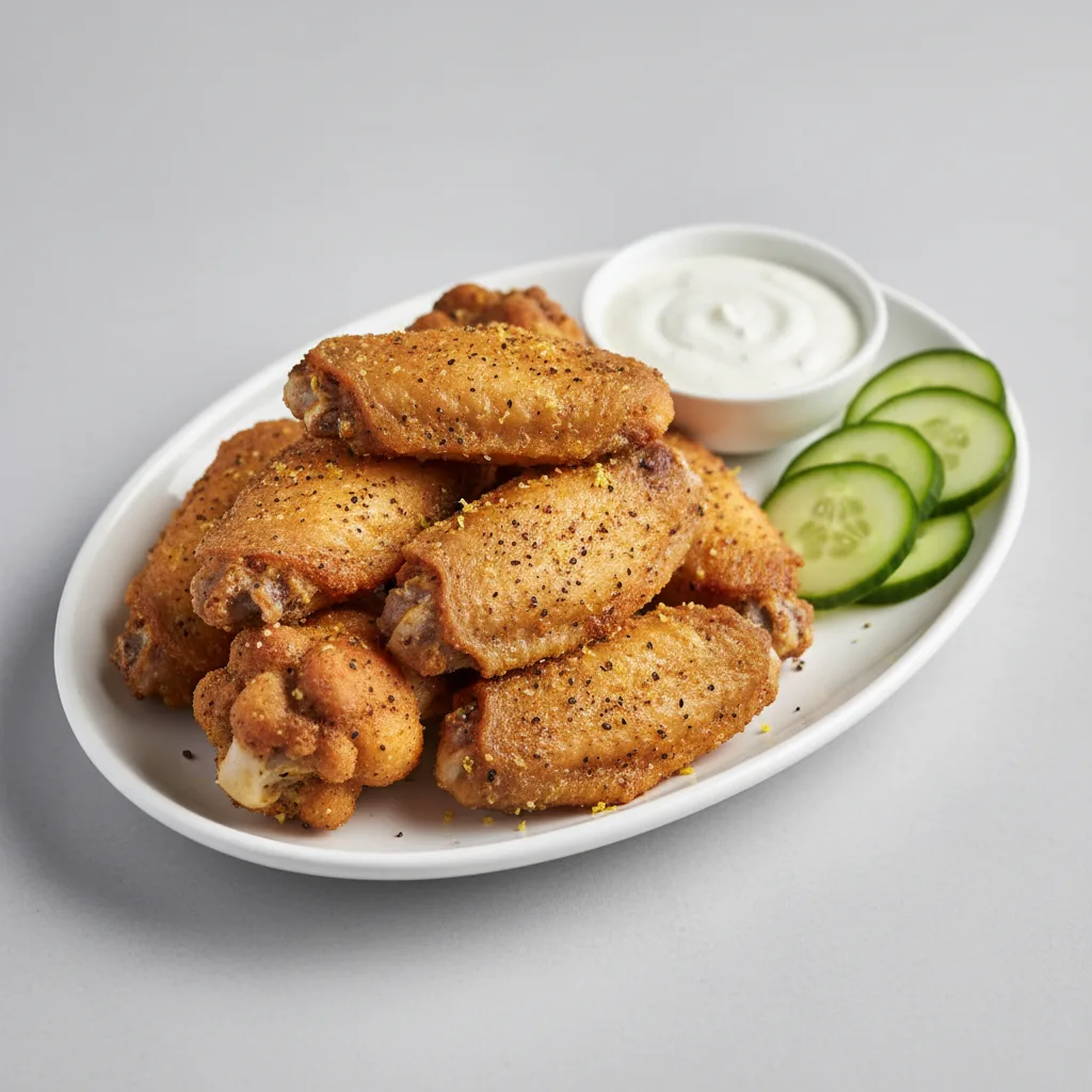 Lemon Pepper Dry Rub Chicken Wings Lemon Pepper Dry Rub Chicken Wings