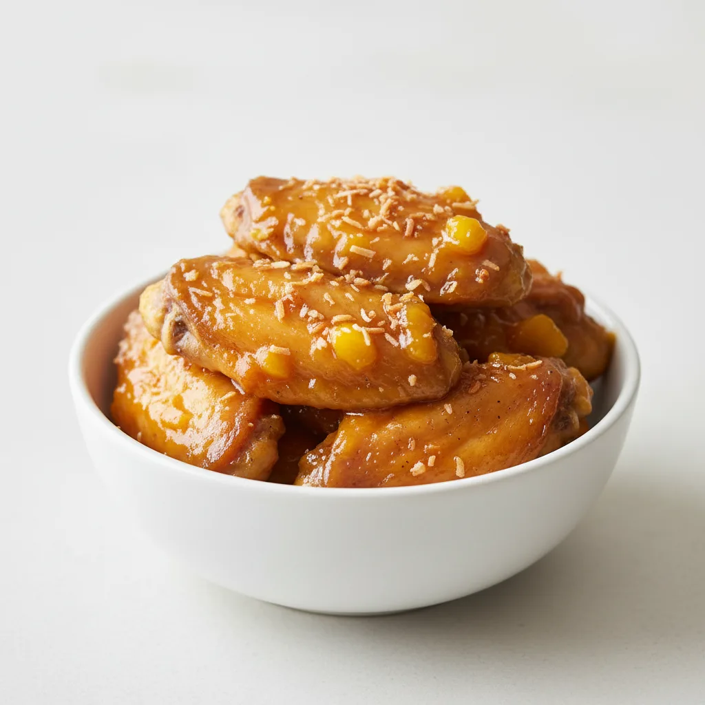 Mango Coconut Chicken Wings Mango Coconut Chicken Wings